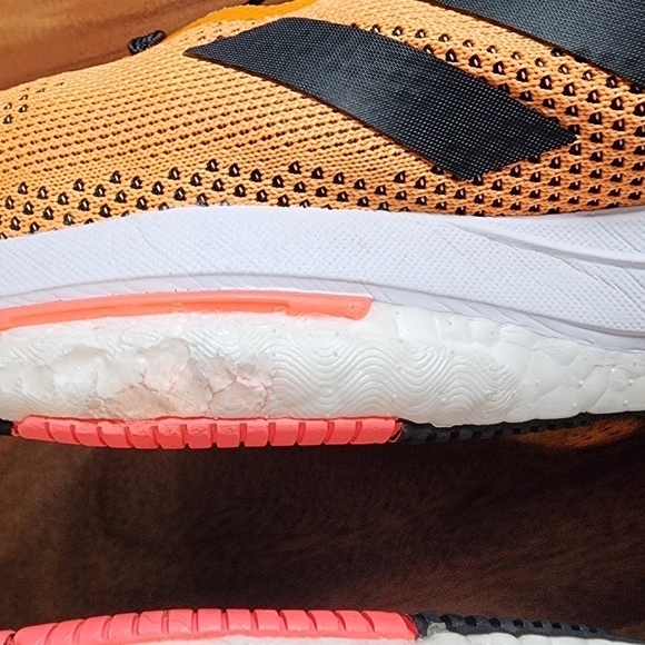 Adidas Men's Solar Glide 5 Flash Orange Size 8 1/2. - Picture 8 of 9